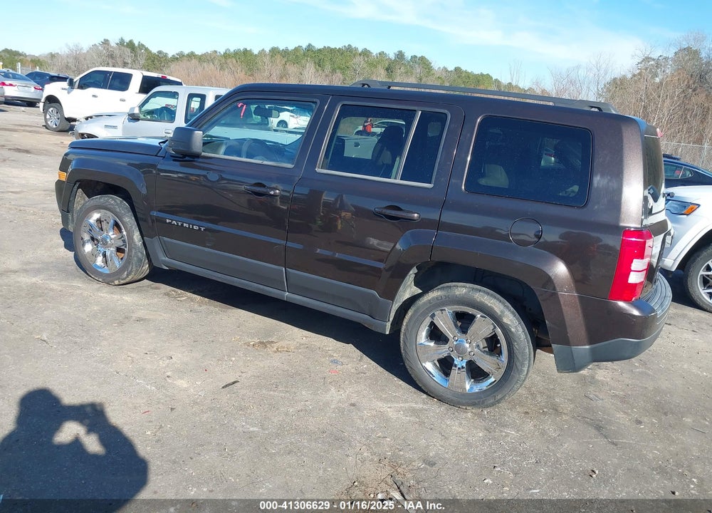 2014 JEEP PATRIOT HIGH ALTITUDE VIN: 1C4NJPFA7ED851059
