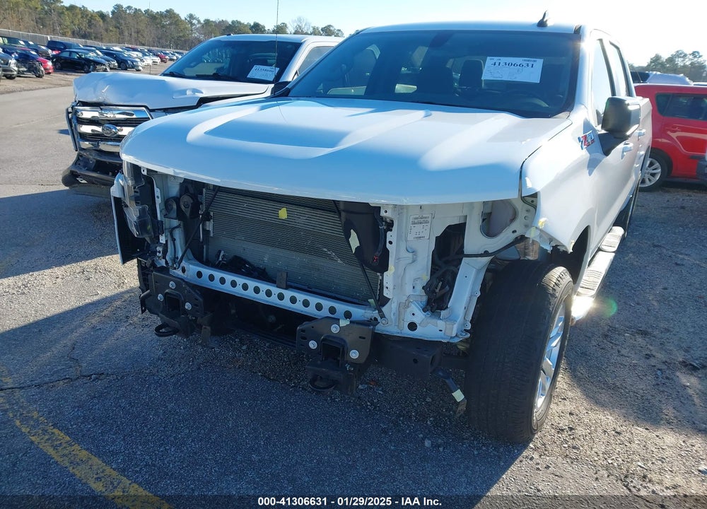 2021 CHEVROLET SILVERADO 1500 4WD SHORT BED RST VIN: 3GCUYEED6MG387691