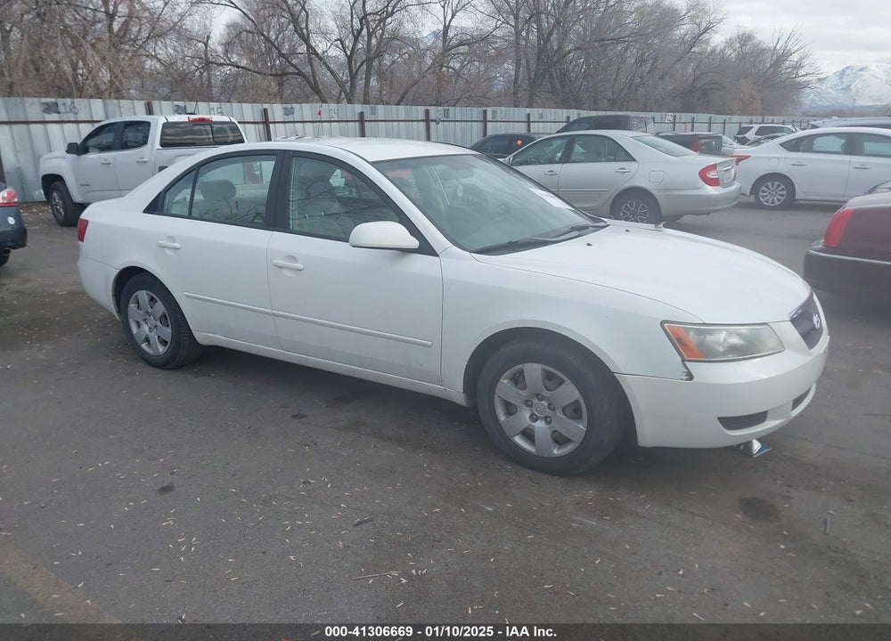 2007 HYUNDAI SONATA GLS VIN: 5NPET46C27H285237