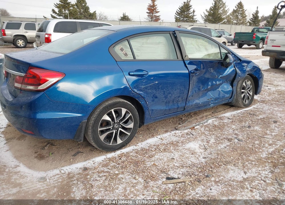 2014 HONDA CIVIC EX VIN: 2HGFB2F87EH539152