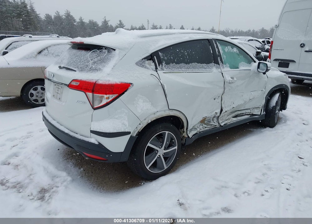 2022 HONDA HR-V AWD EX VIN: 3CZRU6H53NM741840