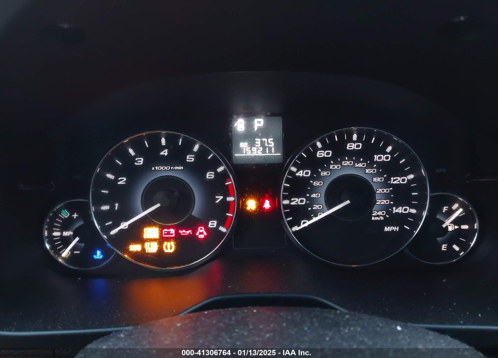 2011 SUBARU OUTBACK 2.5I LIMITED VIN: 4S4BRBKC3B3332755
