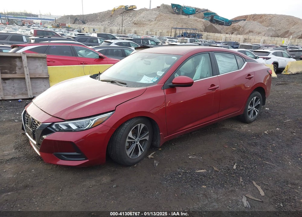 2022 NISSAN SENTRA VIN: 3N1AB8CV0NY225510