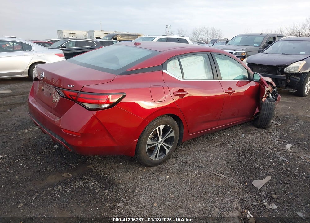 2022 NISSAN SENTRA VIN: 3N1AB8CV0NY225510