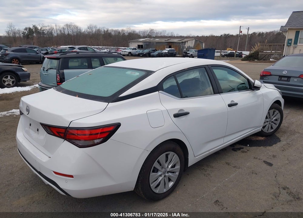 2024 NISSAN SENTRA S XTRONIC CVT VIN: 3N1AB8BV1RY291071
