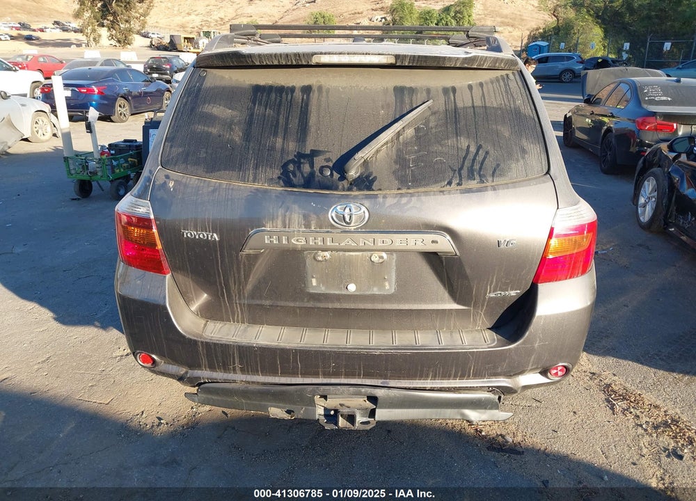 2009 TOYOTA HIGHLANDER SPORT VIN: JTEES43A192150787