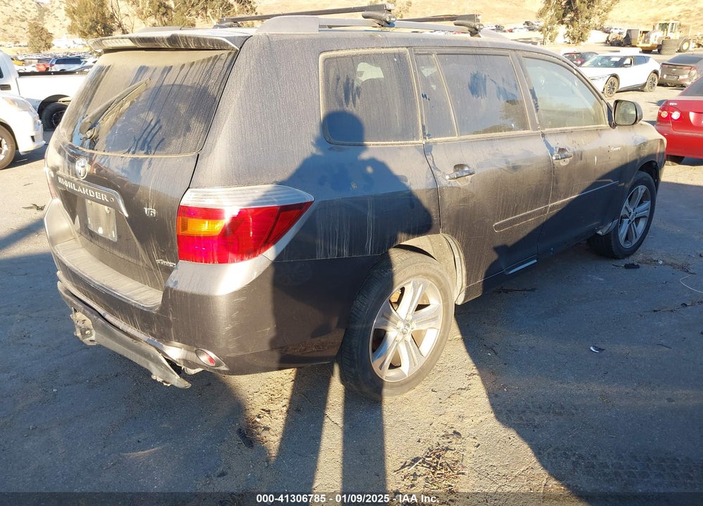 2009 TOYOTA HIGHLANDER SPORT VIN: JTEES43A192150787