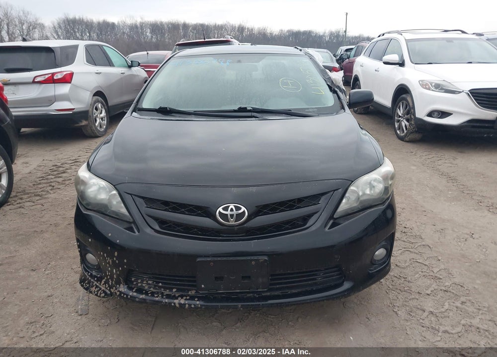 2011 TOYOTA COROLLA S VIN: 2T1BU4EE6BC598631
