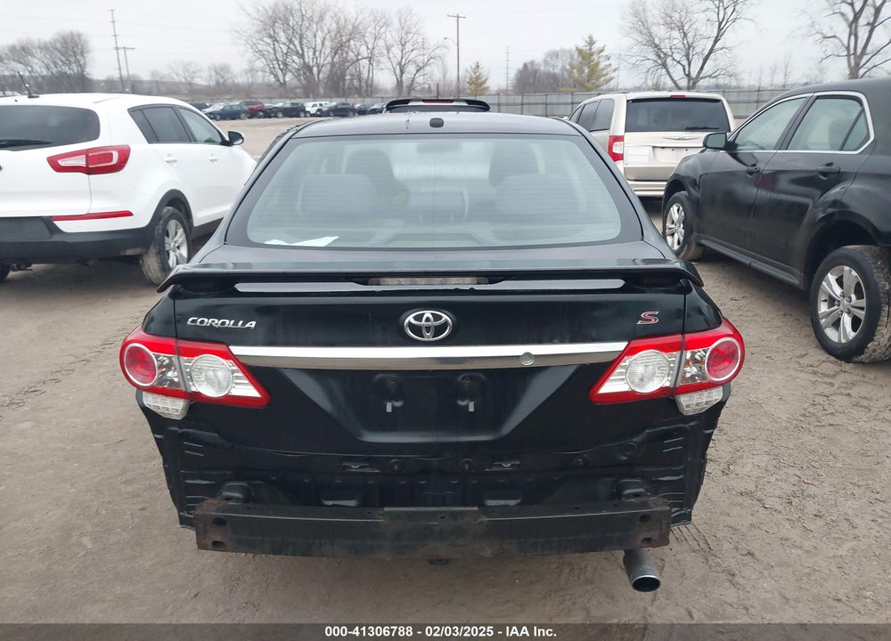 2011 TOYOTA COROLLA S VIN: 2T1BU4EE6BC598631