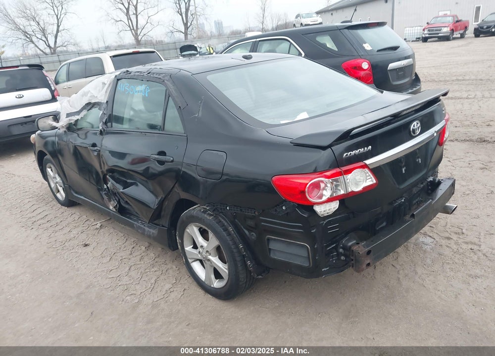 2011 TOYOTA COROLLA S VIN: 2T1BU4EE6BC598631