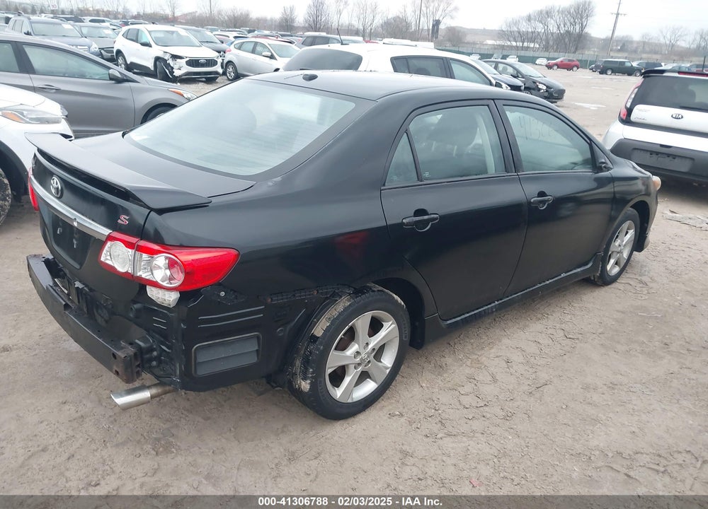 2011 TOYOTA COROLLA S VIN: 2T1BU4EE6BC598631