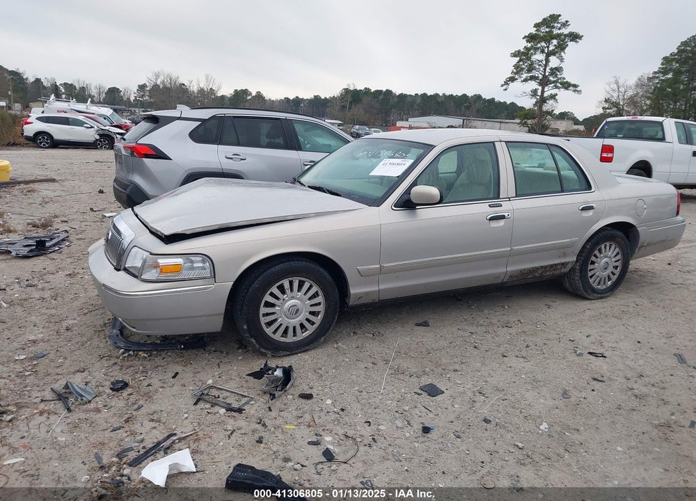 2008 MERCURY GRAND MARQUIS LS VIN: 2MEHM75V58X624599