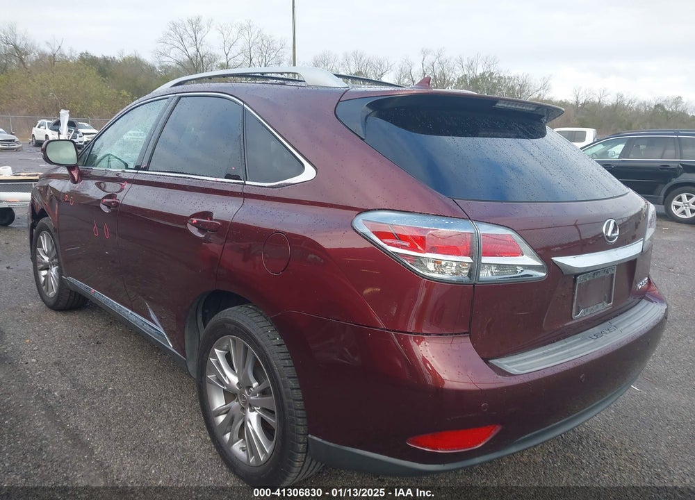 2013 LEXUS RX 350 VIN: 2T2ZK1BA0DC131191