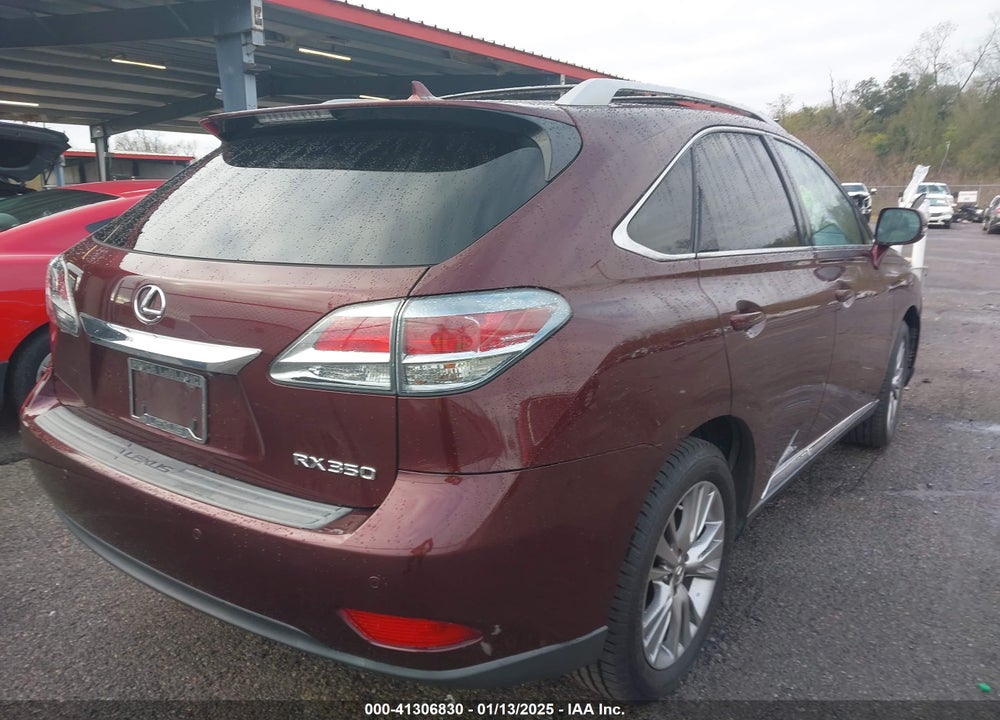2013 LEXUS RX 350 VIN: 2T2ZK1BA0DC131191
