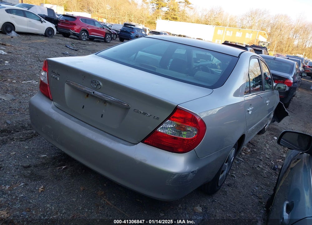 2004 TOYOTA CAMRY VIN: 4T1BE32K04U836041