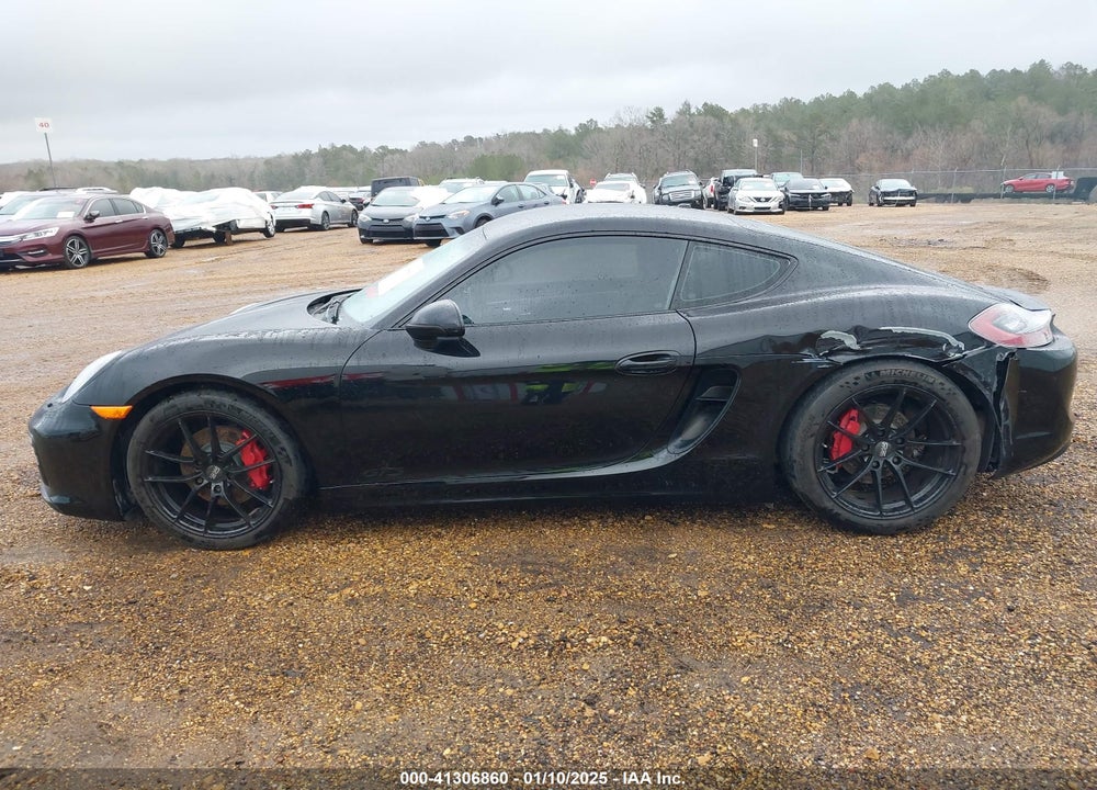 2015 PORSCHE CAYMAN GTS VIN: WP0AB2A8XFK183046