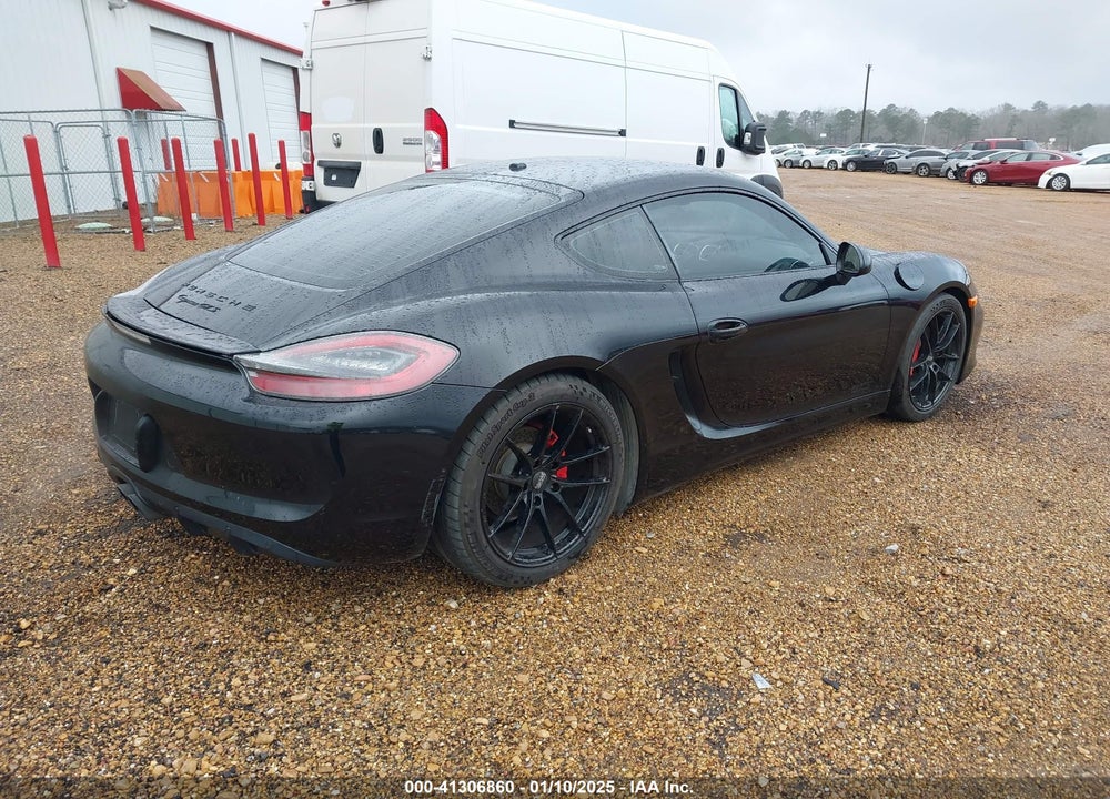 2015 PORSCHE CAYMAN GTS VIN: WP0AB2A8XFK183046