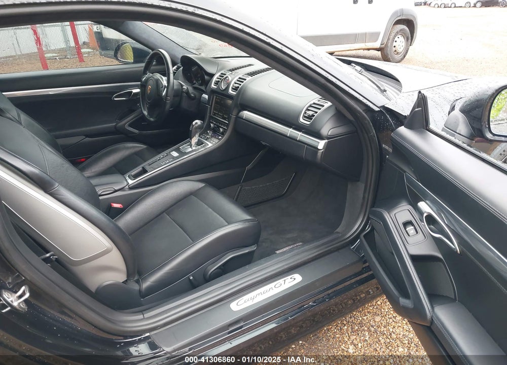 2015 PORSCHE CAYMAN GTS VIN: WP0AB2A8XFK183046