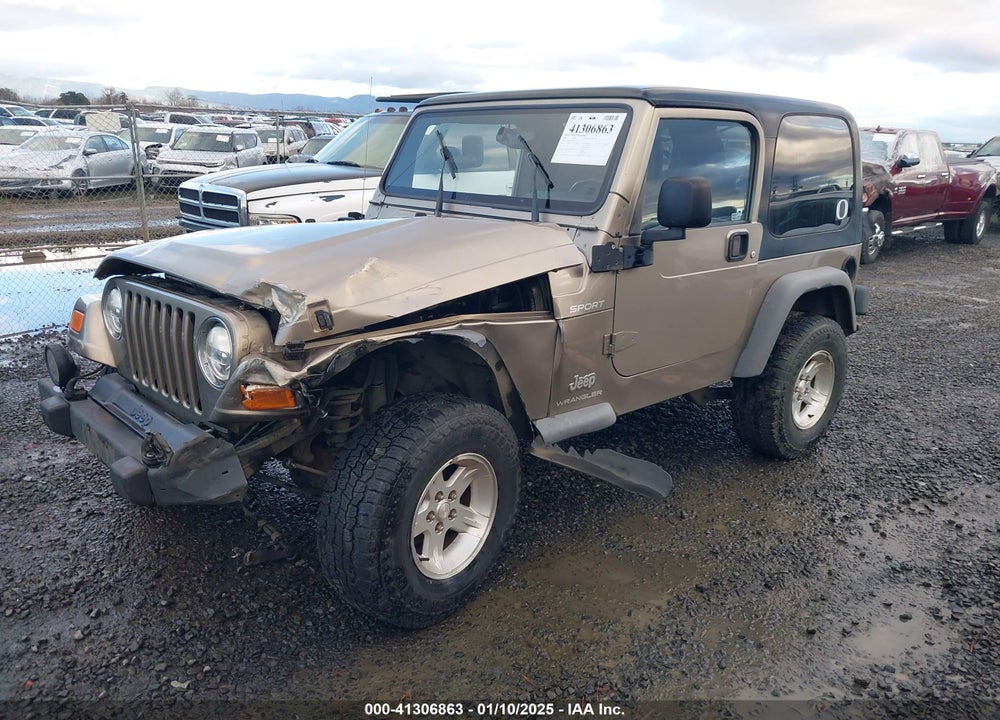 2004 JEEP WRANGLER SPORT VIN: 1J4FA49S94P711531