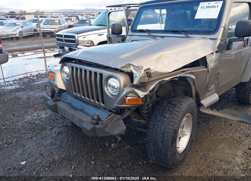 2004 JEEP WRANGLER SPORT VIN: 1J4FA49S94P711531
