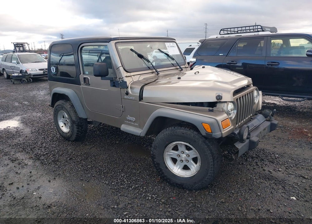 2004 JEEP WRANGLER SPORT VIN: 1J4FA49S94P711531