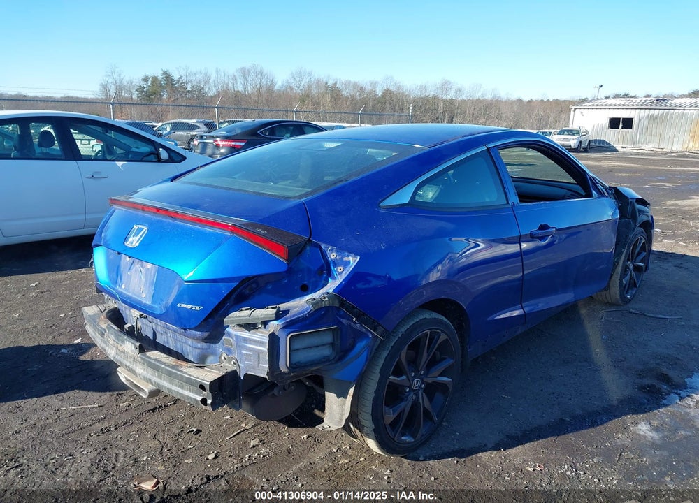 2019 HONDA CIVIC VIN: 2HGFC4A86KH307086