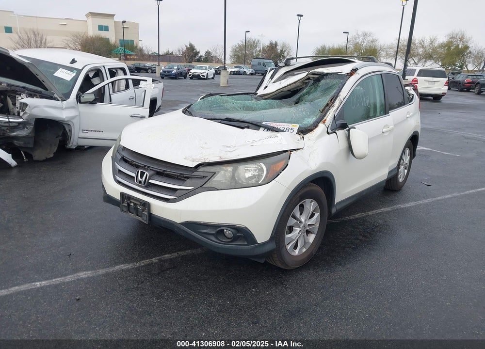 2013 HONDA CR-V EX-L VIN: 5J6RM3H75DL048588