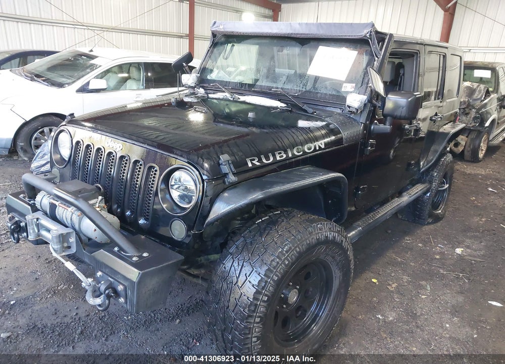 2008 JEEP WRANGLER UNLIMITED RUBICON VIN: 1J8GA69108L562705