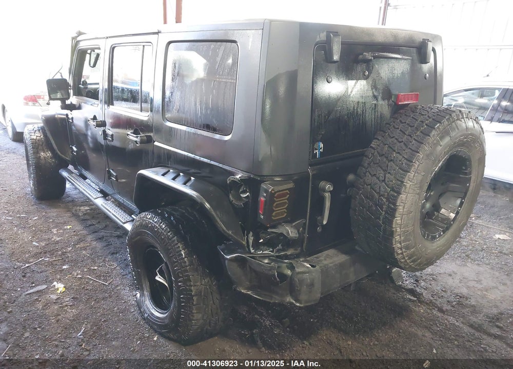 2008 JEEP WRANGLER UNLIMITED RUBICON VIN: 1J8GA69108L562705