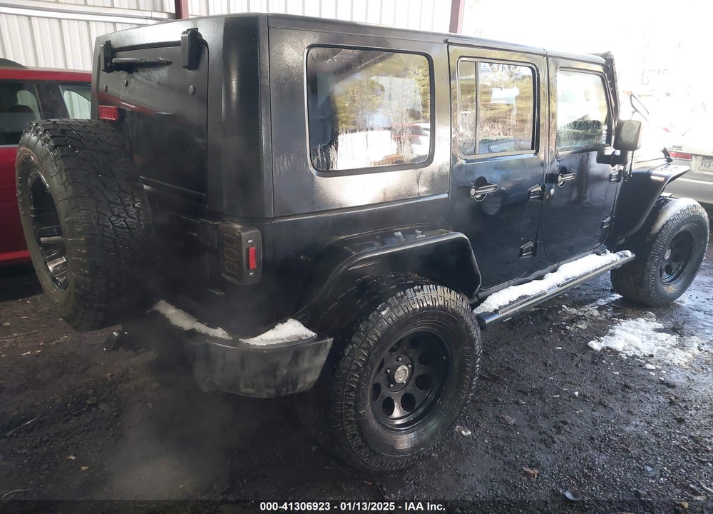 2008 JEEP WRANGLER UNLIMITED RUBICON VIN: 1J8GA69108L562705