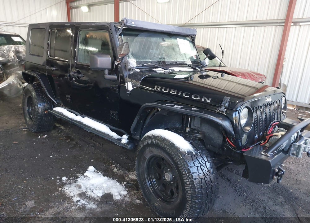 2008 JEEP WRANGLER UNLIMITED RUBICON VIN: 1J8GA69108L562705