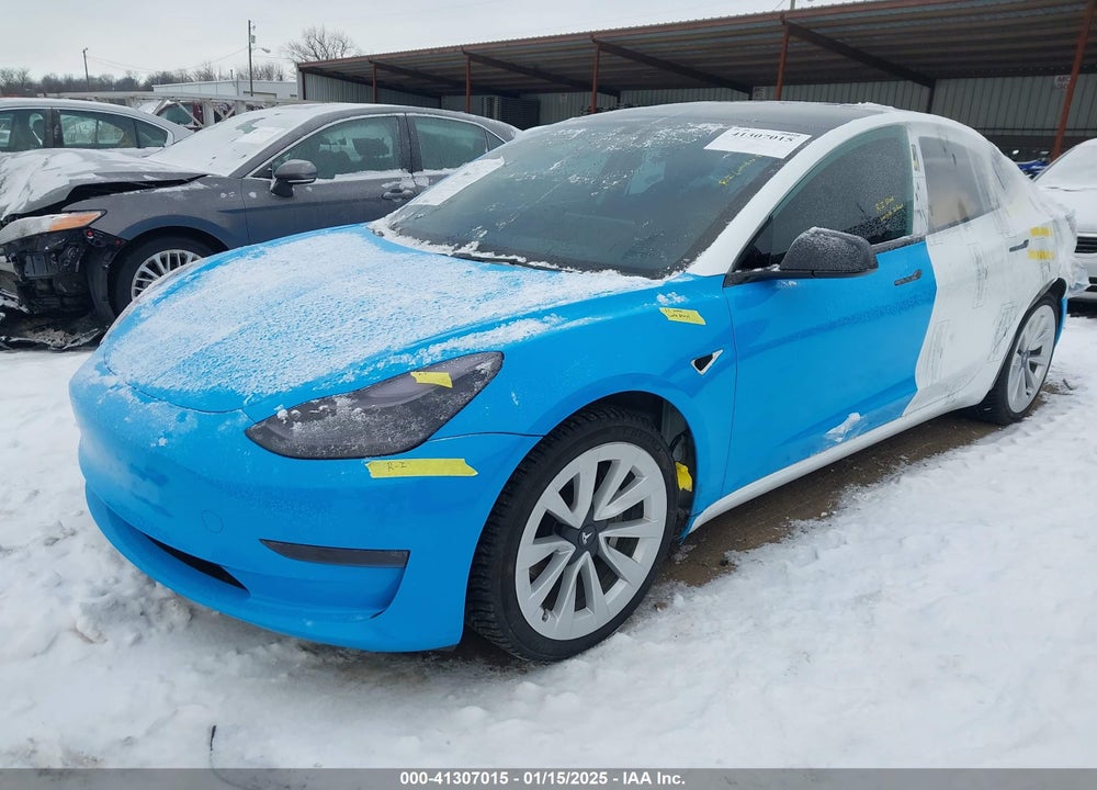 2022 TESLA MODEL 3 VIN: 5YJ3E1EB3NF154564