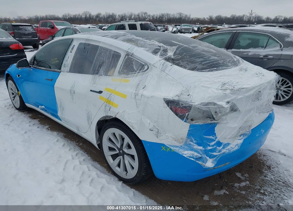 2022 TESLA MODEL 3 VIN: 5YJ3E1EB3NF154564