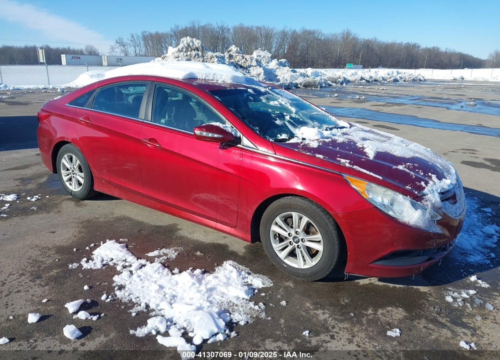 2014 HYUNDAI SONATA GLS VIN: 5NPEB4AC6EH813367
