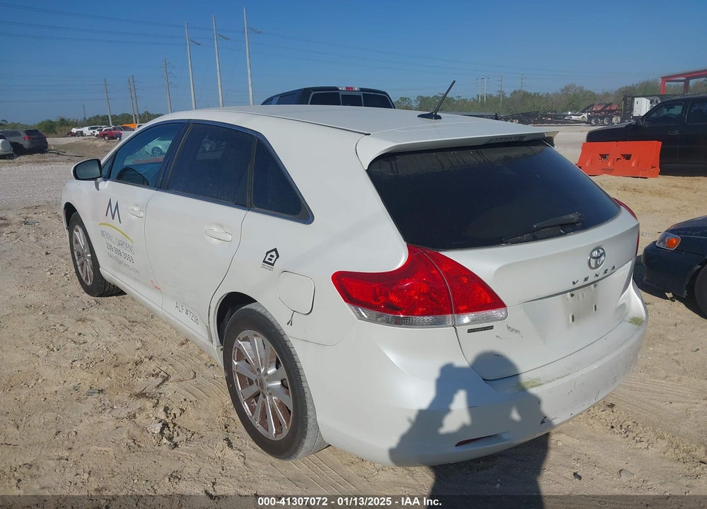 2011 TOYOTA VENZA VIN: 4T3ZA3BB6BU045754