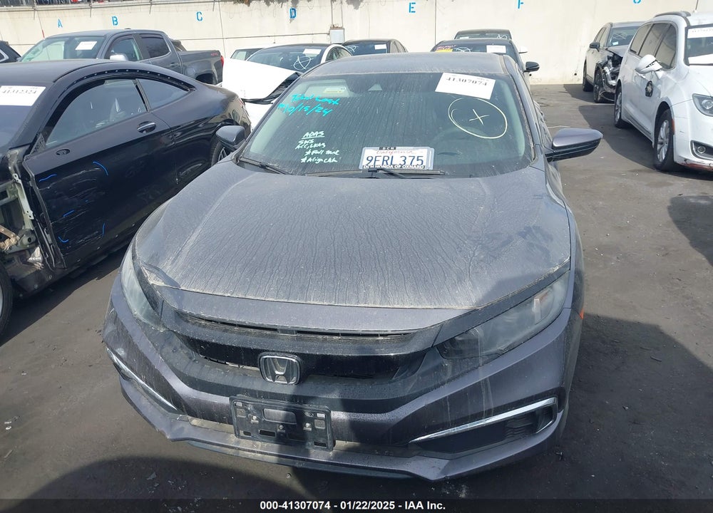 2019 HONDA CIVIC LX VIN: 2HGFC2F69KH556865