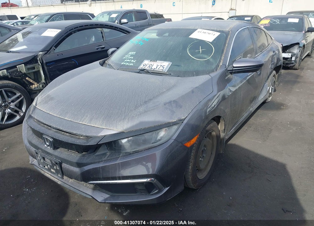2019 HONDA CIVIC LX VIN: 2HGFC2F69KH556865