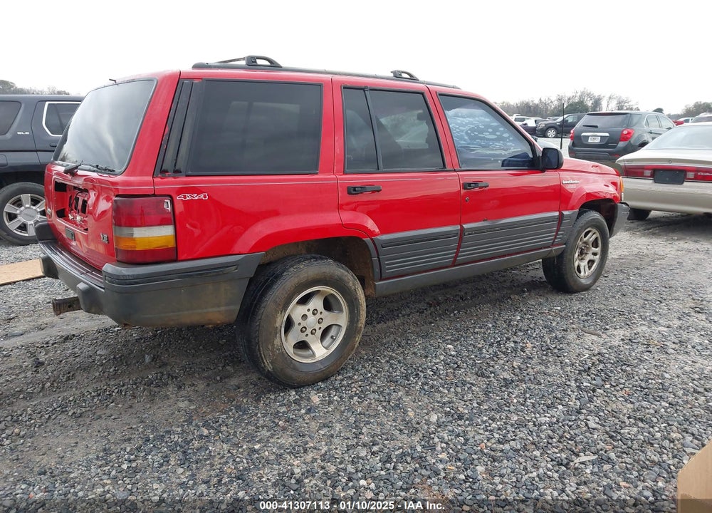 1995 CHEROKEE JEEP GRAND  LAREDO VIN: 1J4GZ58Y3SC536240