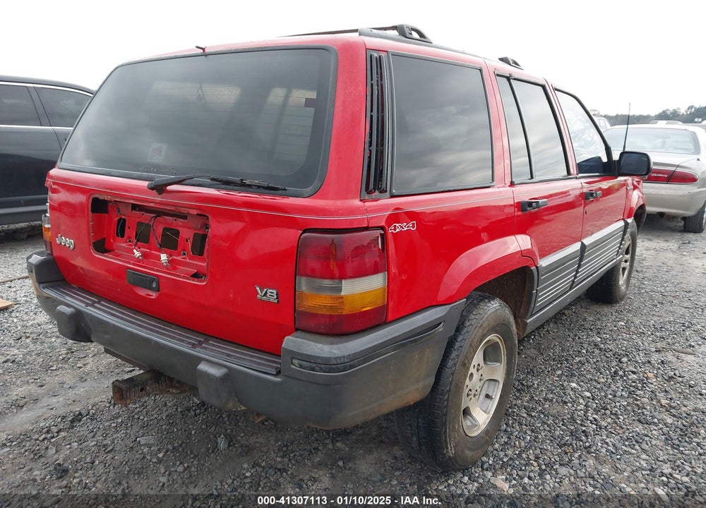 1995 CHEROKEE JEEP GRAND  LAREDO VIN: 1J4GZ58Y3SC536240