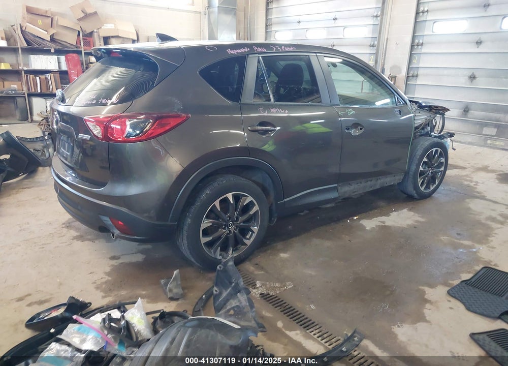 2016 MAZDA CX-5 GRAND TOURING VIN: JM3KE4DYXG0823389