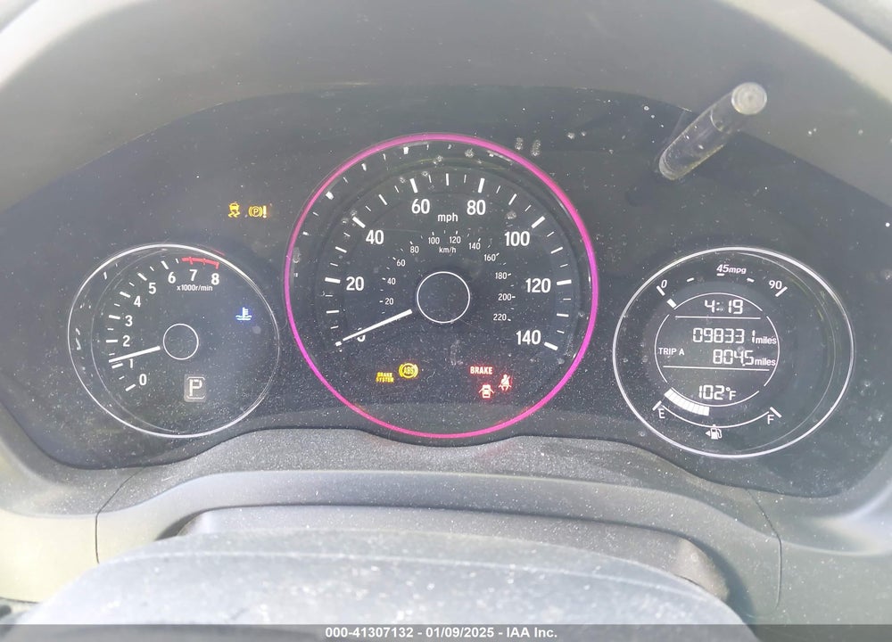 2017 HONDA HR-V LX VIN: 3CZRU5H35HM704592