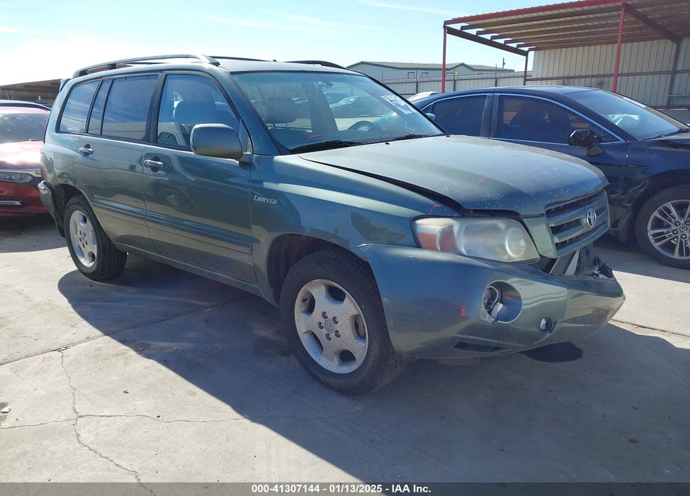 2006 TOYOTA HIGHLANDER LIMITED V6 VIN: JTEEP21A360158941