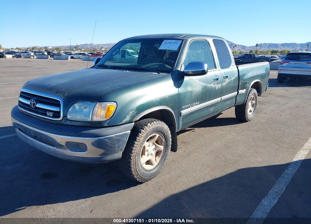 2002 TOYOTA TUNDRA SR5 V8 VIN: 5TBRT341X2S232777