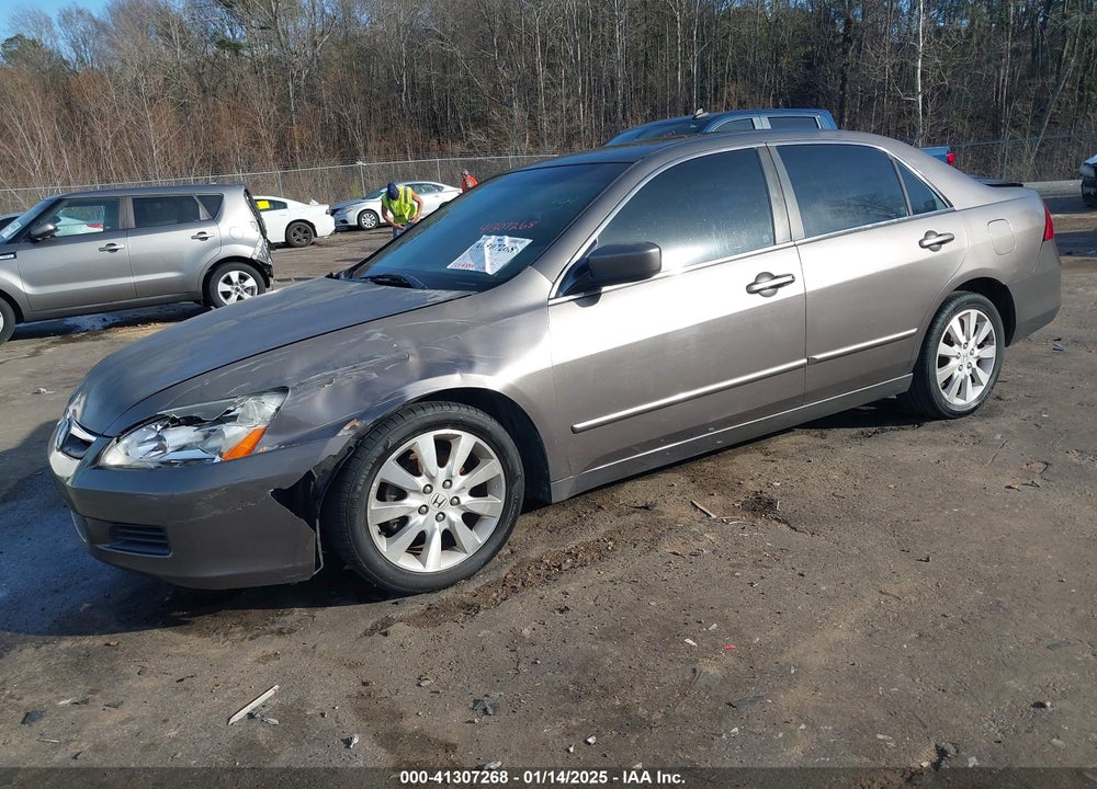 2007 HONDA ACCORD 3.0 EX VIN: 1HGCM66597A028618