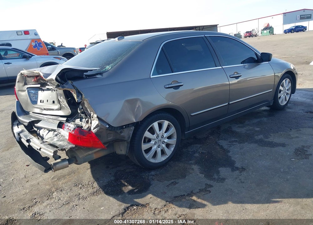 2007 HONDA ACCORD 3.0 EX VIN: 1HGCM66597A028618