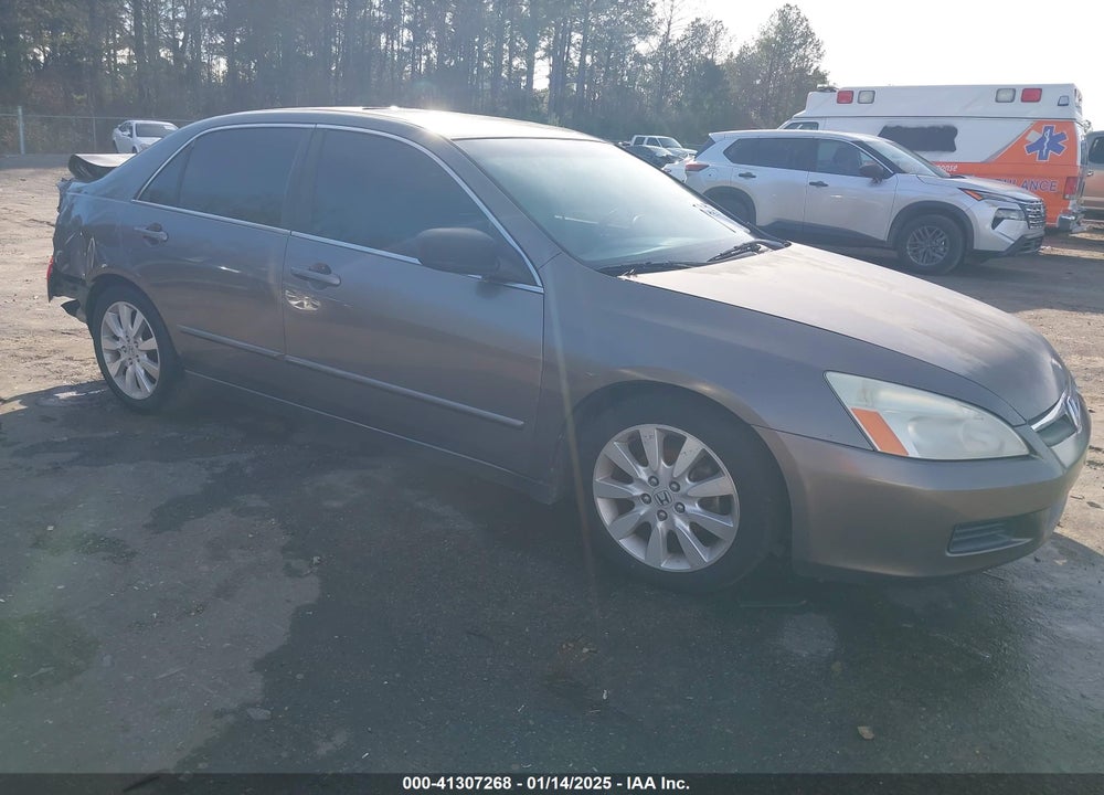 2007 HONDA ACCORD 3.0 EX VIN: 1HGCM66597A028618