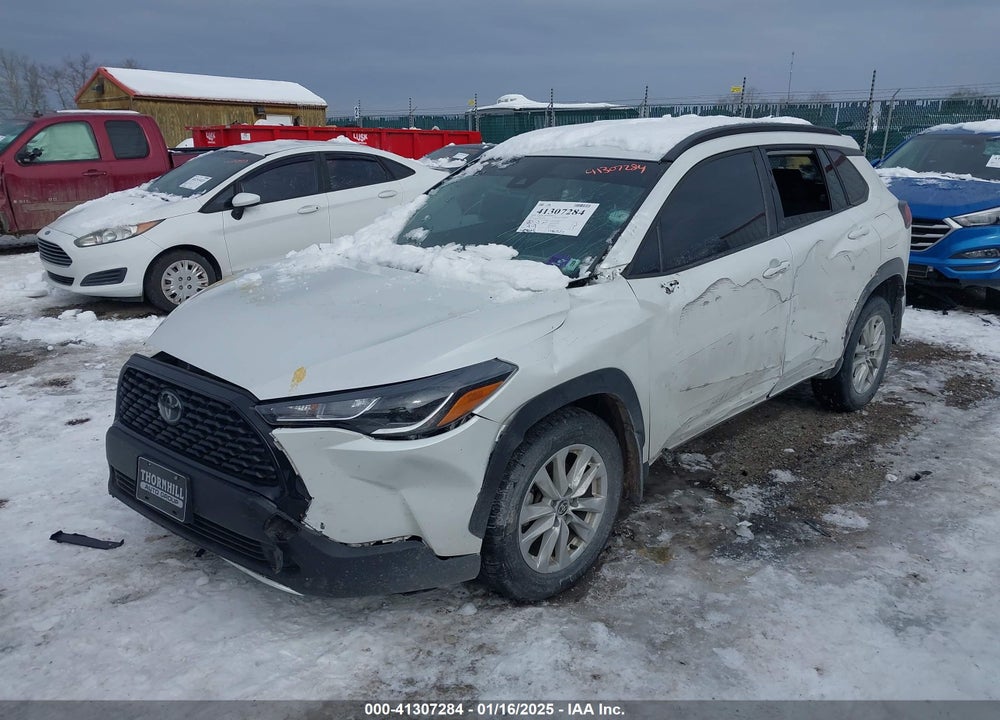 2022 TOYOTA COROLLA CROSS LE VIN: 7MUBAABG5NV037707