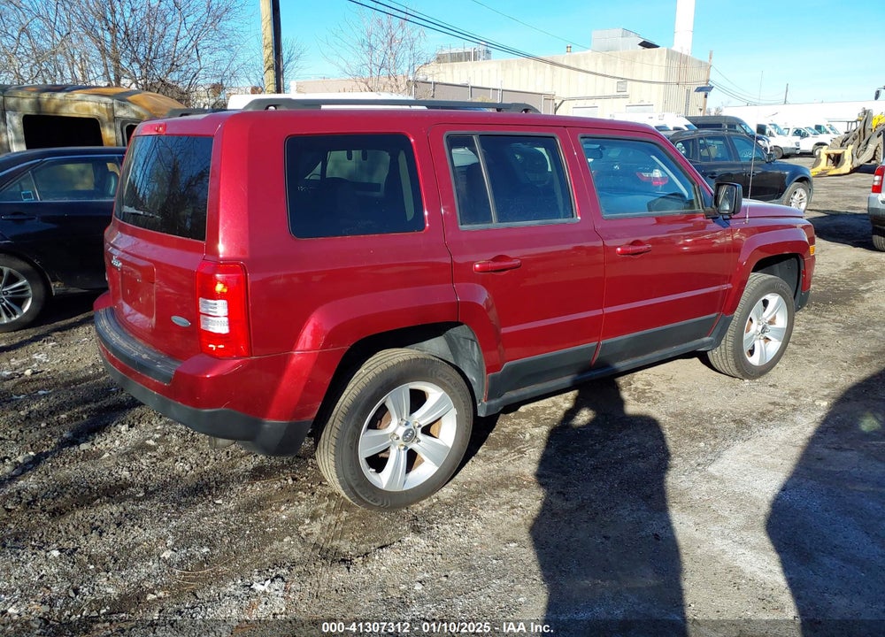 2012 JEEP PATRIOT LATITUDE VIN: 1C4NJRFBXCD638088
