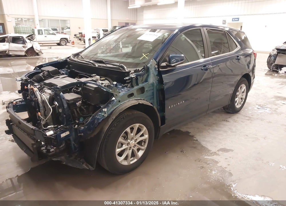 2021 CHEVROLET EQUINOX FWD LT VIN: 3GNAXKEV1ML400844