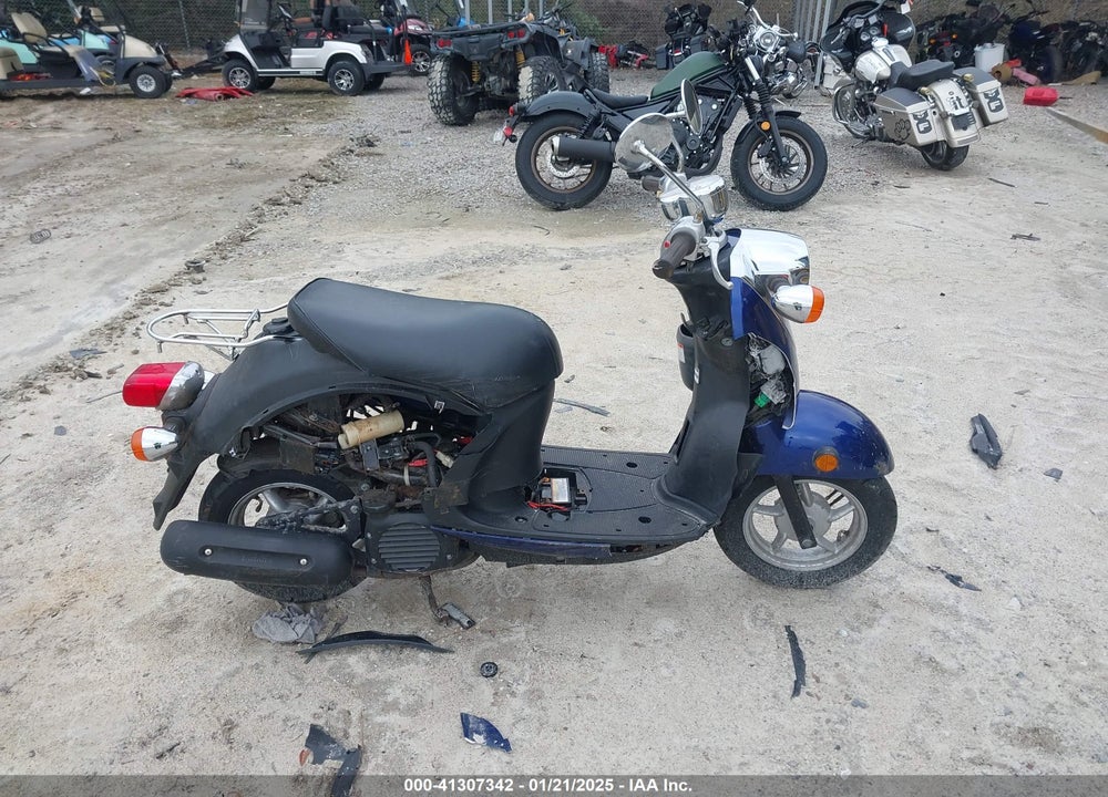 2009 YAMAHA XC50 VIN: LPRSA30A09A172210